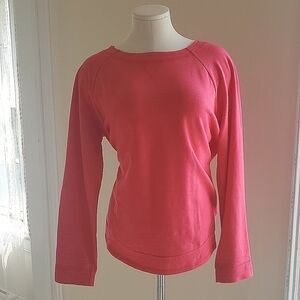Talbots Vibrant Pink Knit Top